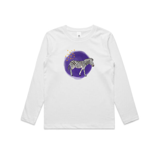 Zebra L/S Tee for Tots Thumbnail