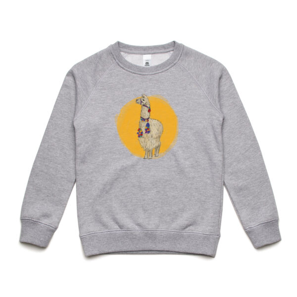 Golden Llama Sweatshirt Thumbnail