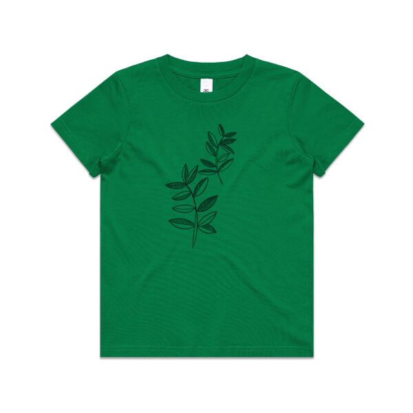 Monotone Leaves Tee for Tots Thumbnail