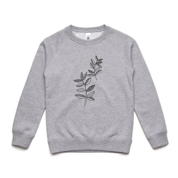 Monotone Leaves Sweatshirt Thumbnail