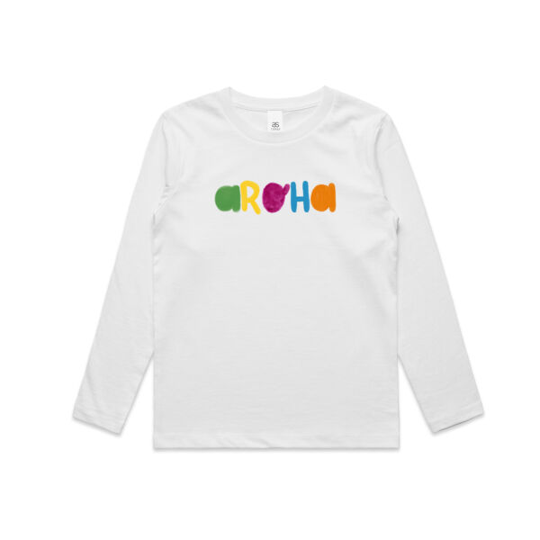 Colourful Aroha L/S Tee for Tots Thumbnail